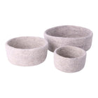 Felted Bowls - Straight Edge