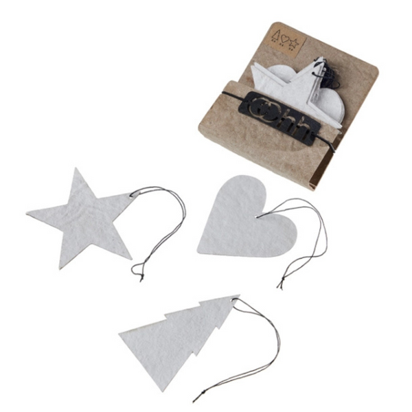 Envelope Christmas Ornaments