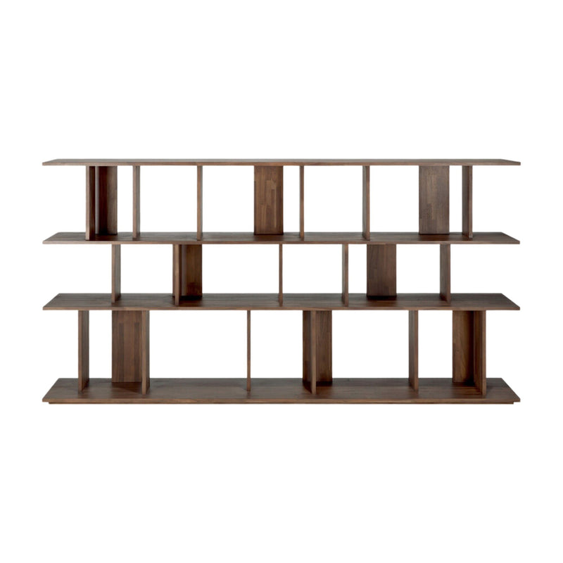 Irregular Rack - Varnished Teak - Brown