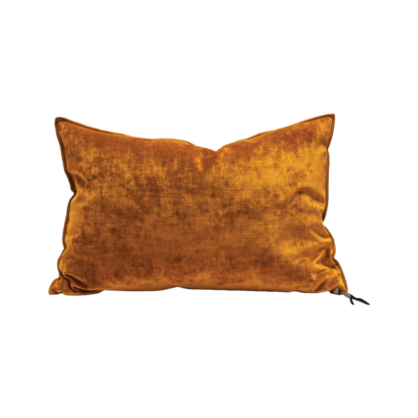 Royal Velvet Pillow - 12x20" - Ambre