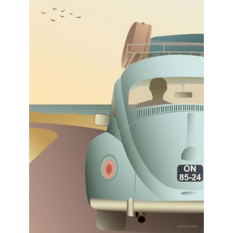 VW Beetle - poster