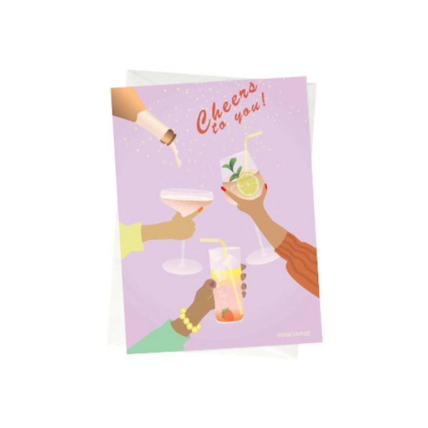 Cheers to you - Greeting Card