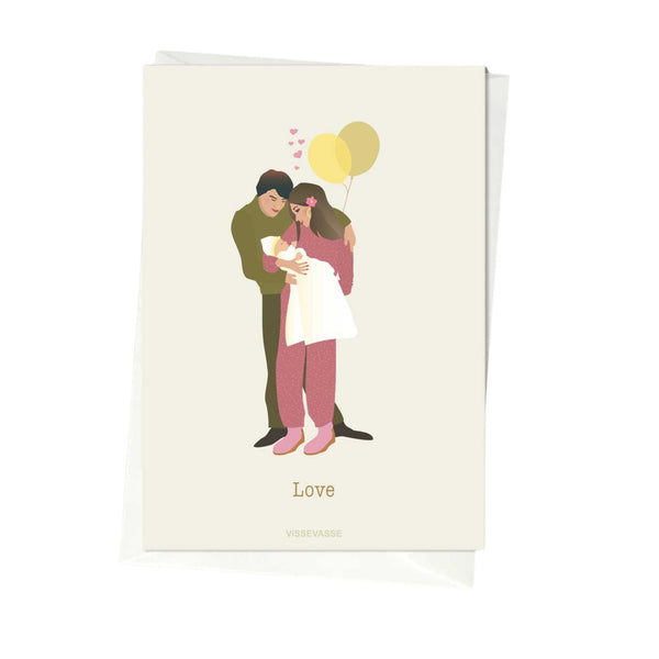 Love New Baby - Greeting Card
