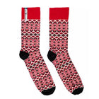 High Ankle Merino Socks, Dalarna Pattern, Ojbro Vantfabrik