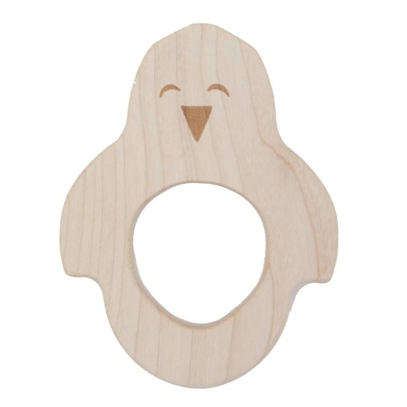 Wooden Teether Penguin