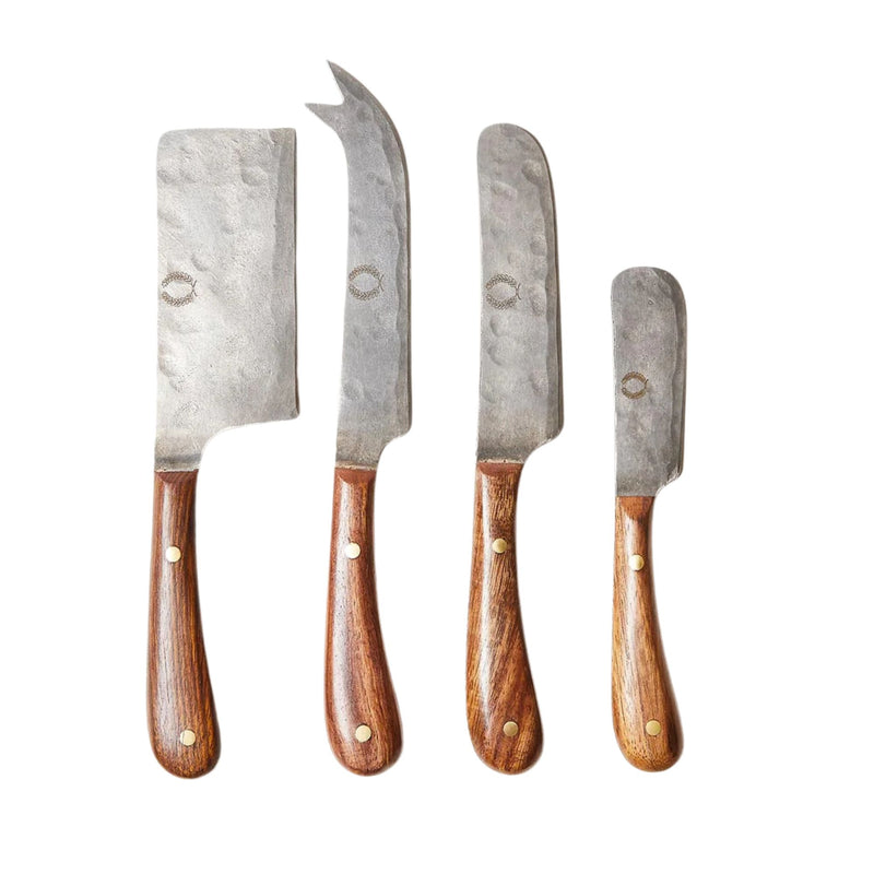 Artisan Forged Cheese Knives