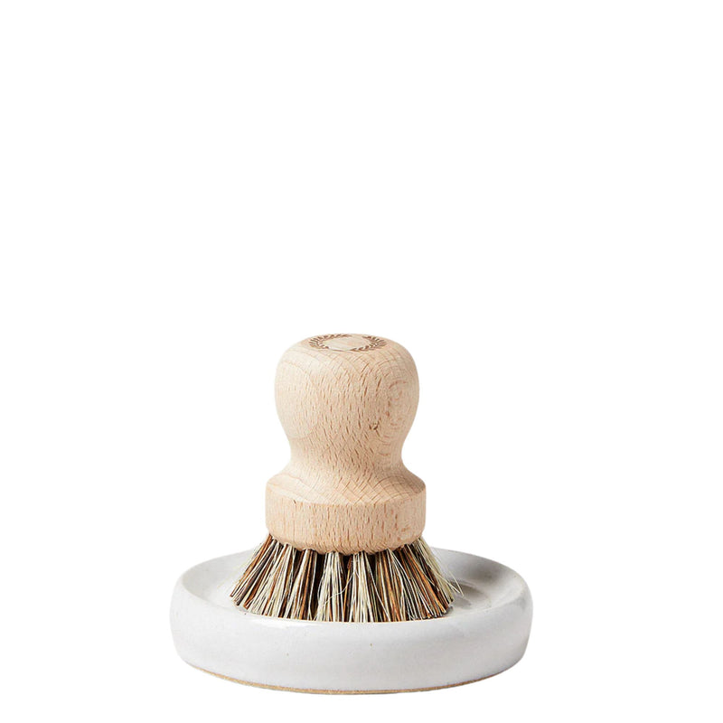 Laurel Pot Brush Set
