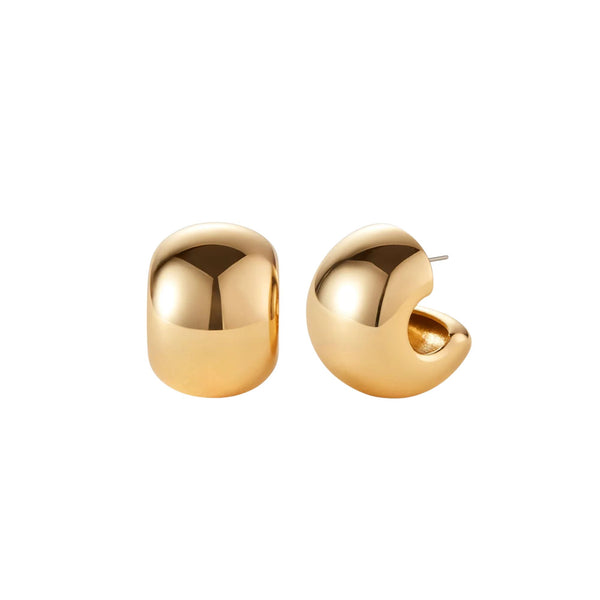 Gemma Hoops Gold - Jenny Bird