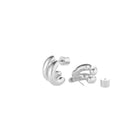 Mini Florence Earrings Silver - Jenny Bird