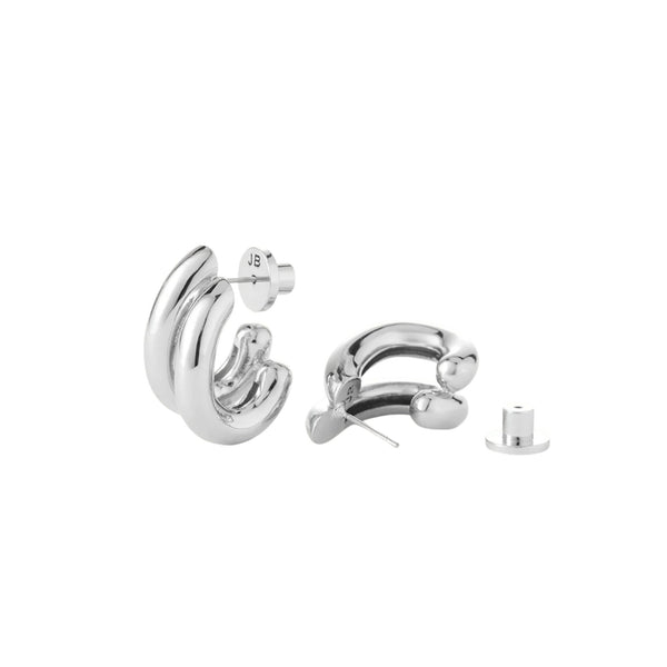 Florence Earrings Silver - Jenny Bird