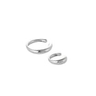 Sila Ear Cuff Set - Small/Large Silver - Jenny Bird