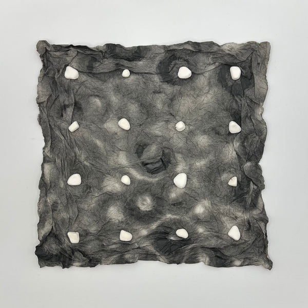 Liz Eakins -  16 White Pebbles II