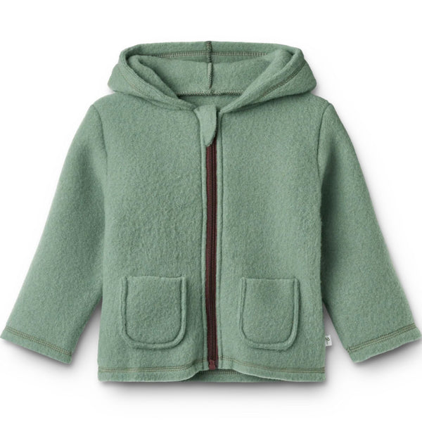 Brushed Wool Teddy Jacket