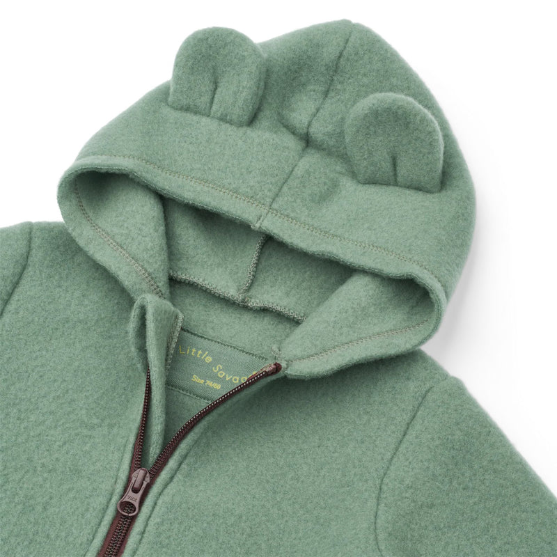 Brushed Wool Teddy Jacket