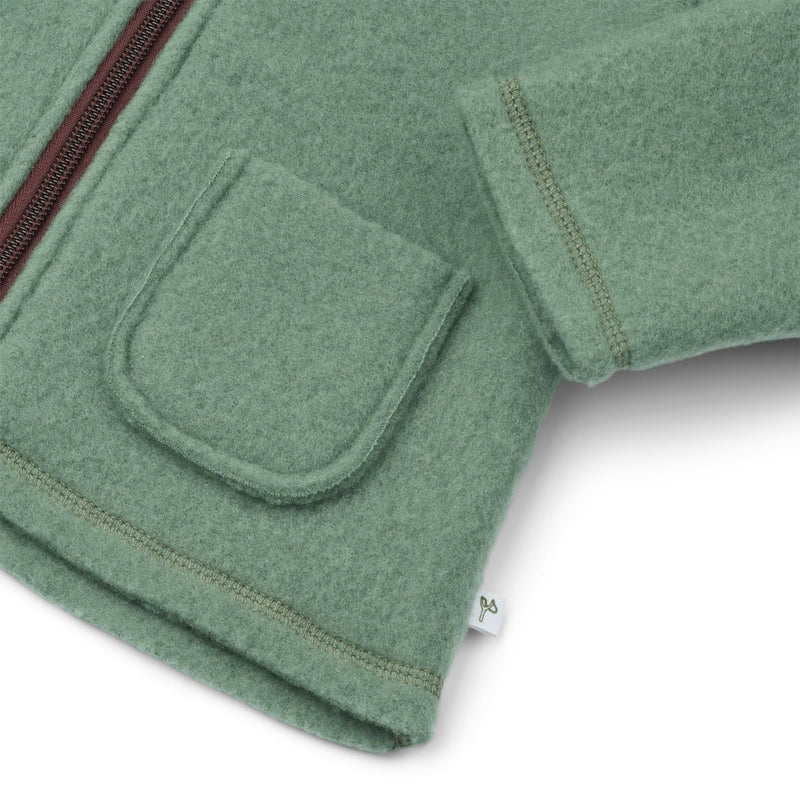 Brushed Wool Teddy Jacket