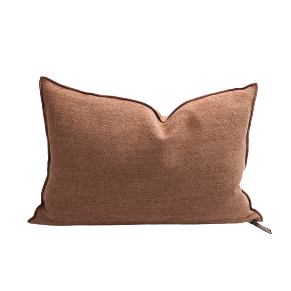 Vintage Chenille Pillow - 16x24" - Blush