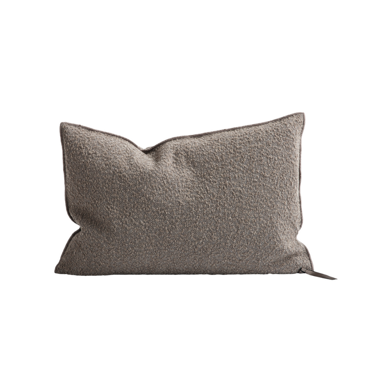 Canvas Wooly Pillow - 12x20" - Ecorce