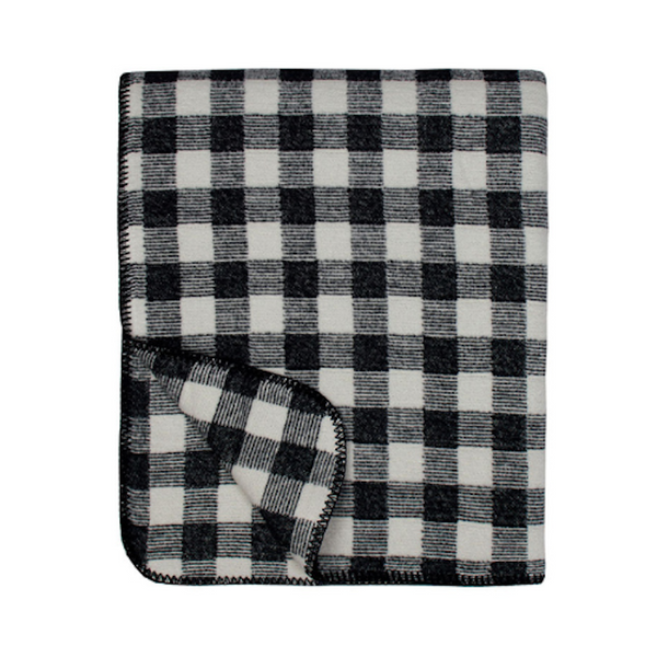 Gingham Cotton Blanket by Lina Johansson