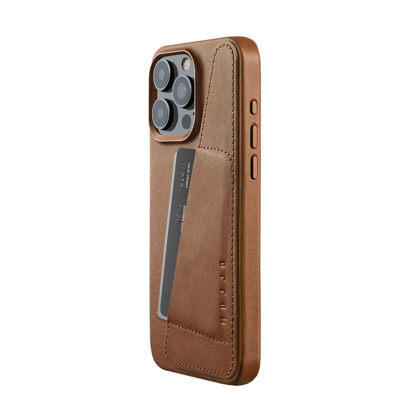 Mujjo Full Leather MagSafe Wallet Case For iPhone