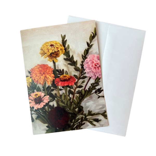 Sloan Mitchell Greeting Card - Flowers