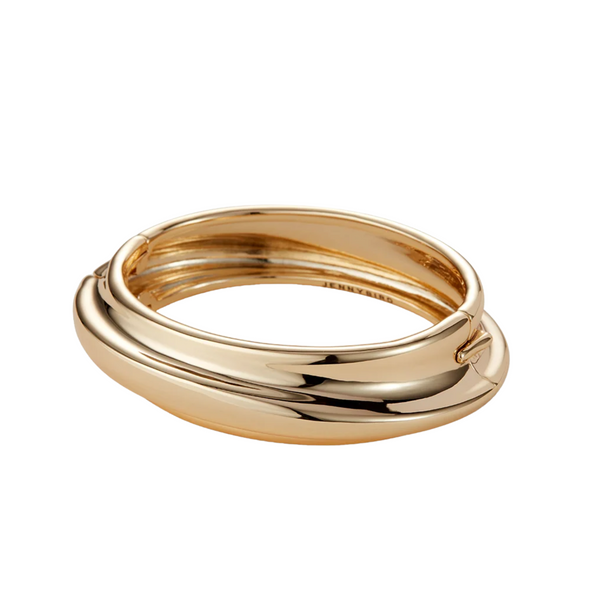 Lennon Bangle Gold - Jenny Bird