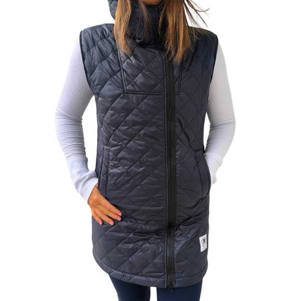 New Original Full Zip Hooded Vest