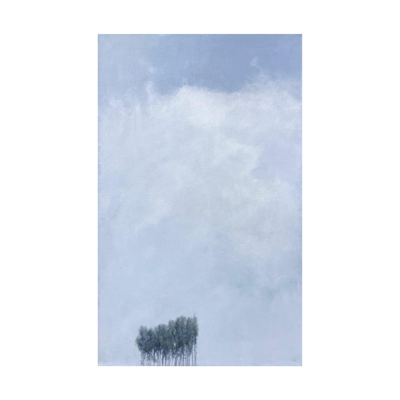 Gita Karklins - Distant Spruce Trees and Sky