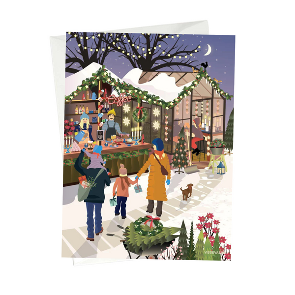 Christmas Market - Greeting Card