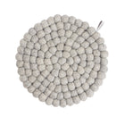 Aveva Design Wool Trivet, Round