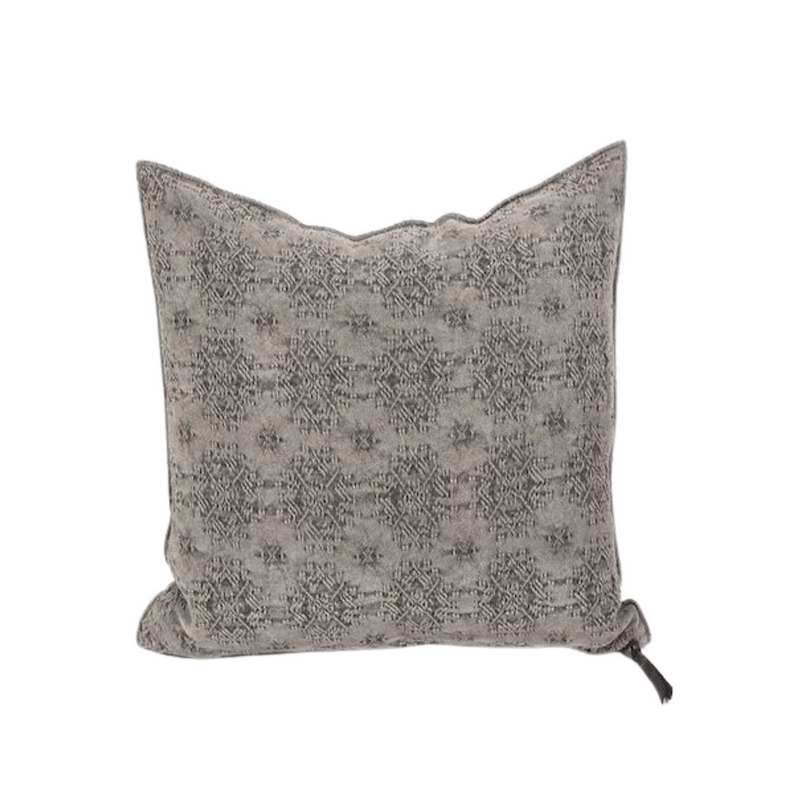 Stone Washed Jacquard - 20x20" - Kilim Ecorce