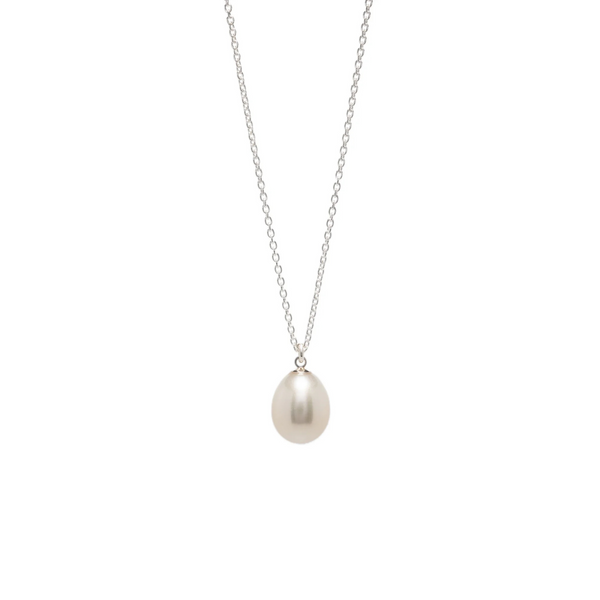 Freshwater Tear Drop  Pearl Necklace