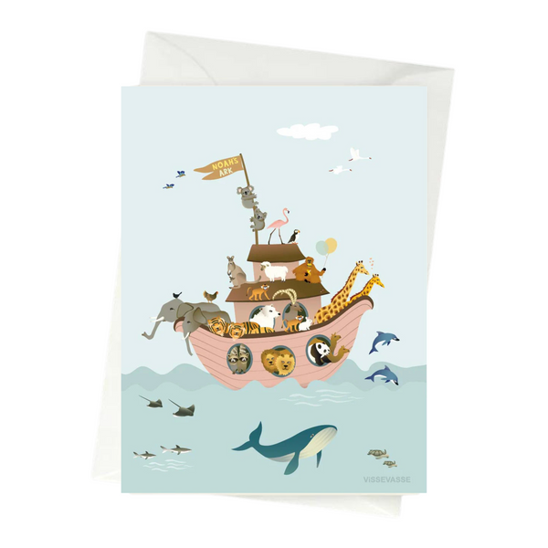 Noahs Ark - Greeting Card