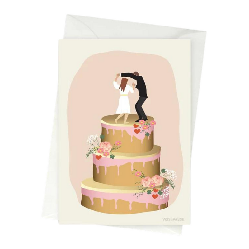 Wedding Cake  - Greeting Card