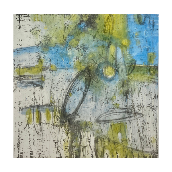 Jeanette Luchese - Stormy Blue & Yellow Sky