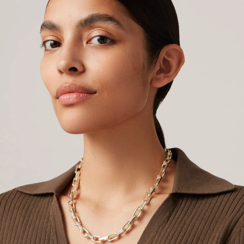 Loire Necklace Silver - Jenny Bird