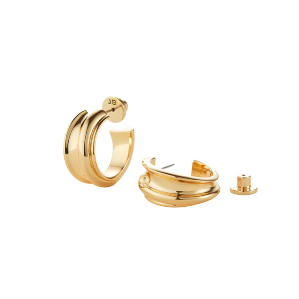 Lennon Hoops Gold- Jenny Bird