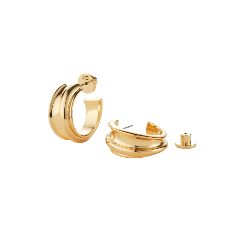 Lennon Hoops Gold- Jenny Bird