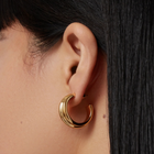 Lennon Hoops Gold- Jenny Bird