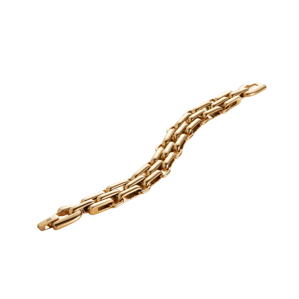 Slim Penelope Bracelet Gold - Jenny Bird