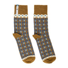 High Ankle Merino Socks, Kören Pattern, Ojbro Vantfabrik