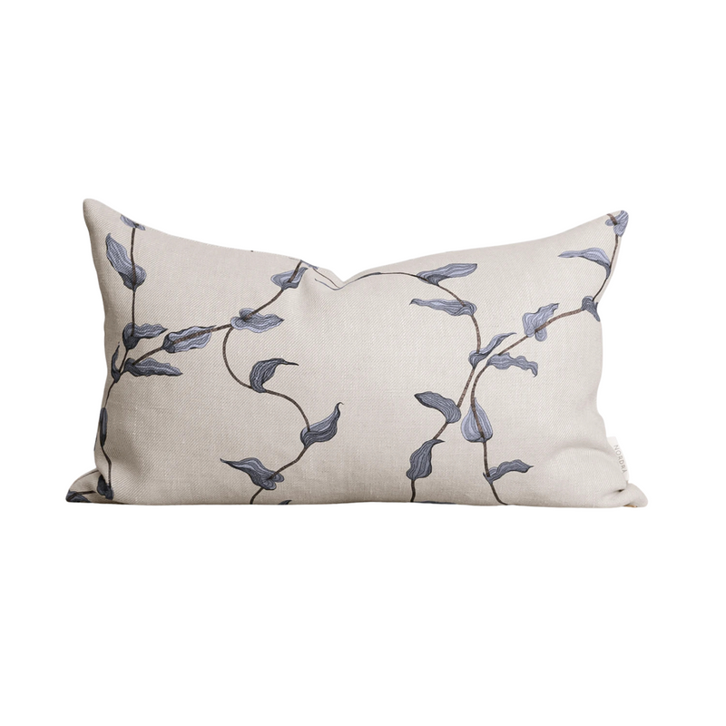 SjöÄng - ÄlvBlå Linen Cushion - 16"x26"