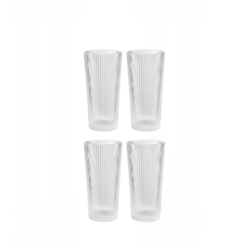 Stelton Pilastro Drinking Glasses, Set of 4