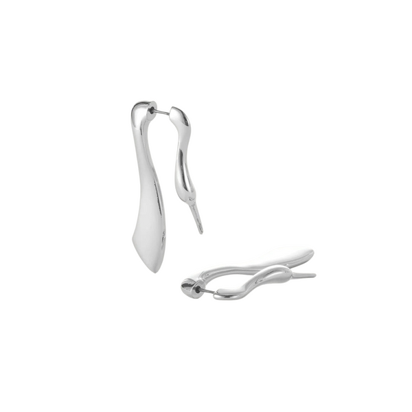Lisieux Ear Jacket Silver- Jenny Bird