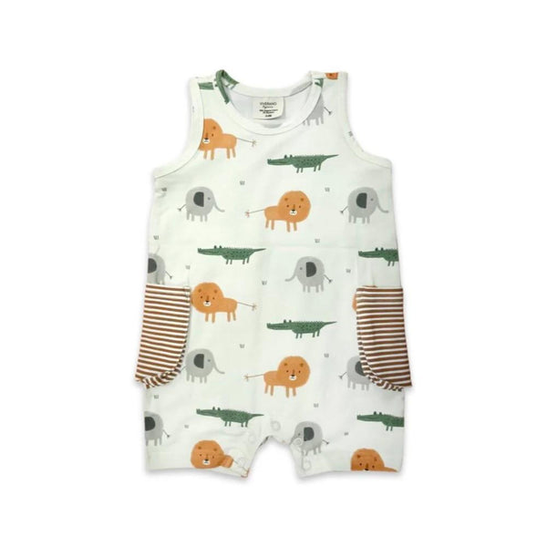 Savannah Pocket Short Baby Romper