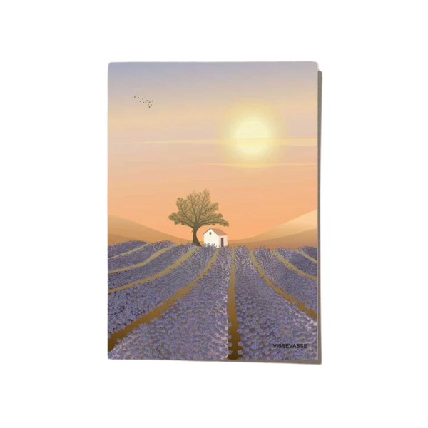 Lavender Field- mini card / gift tag