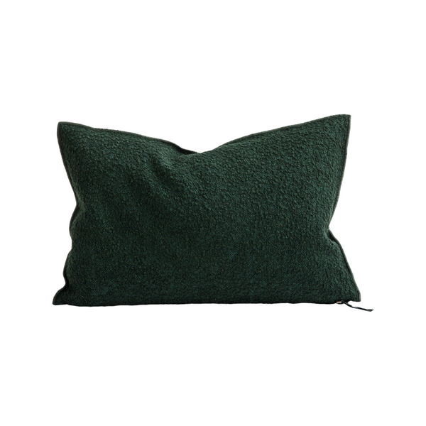 Canvas Wooly Pillow - 12x20" - Avocat