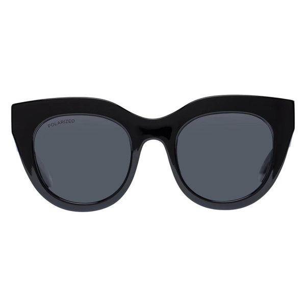 Le Specs Sunglasses - Air Heart Black Polarized