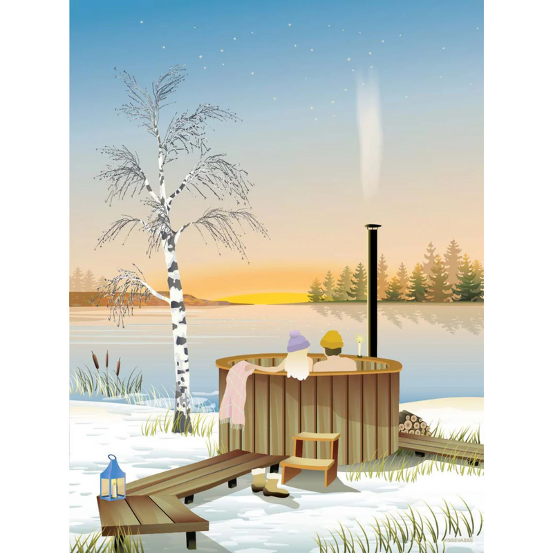 Outdoor Hot Tub - poster