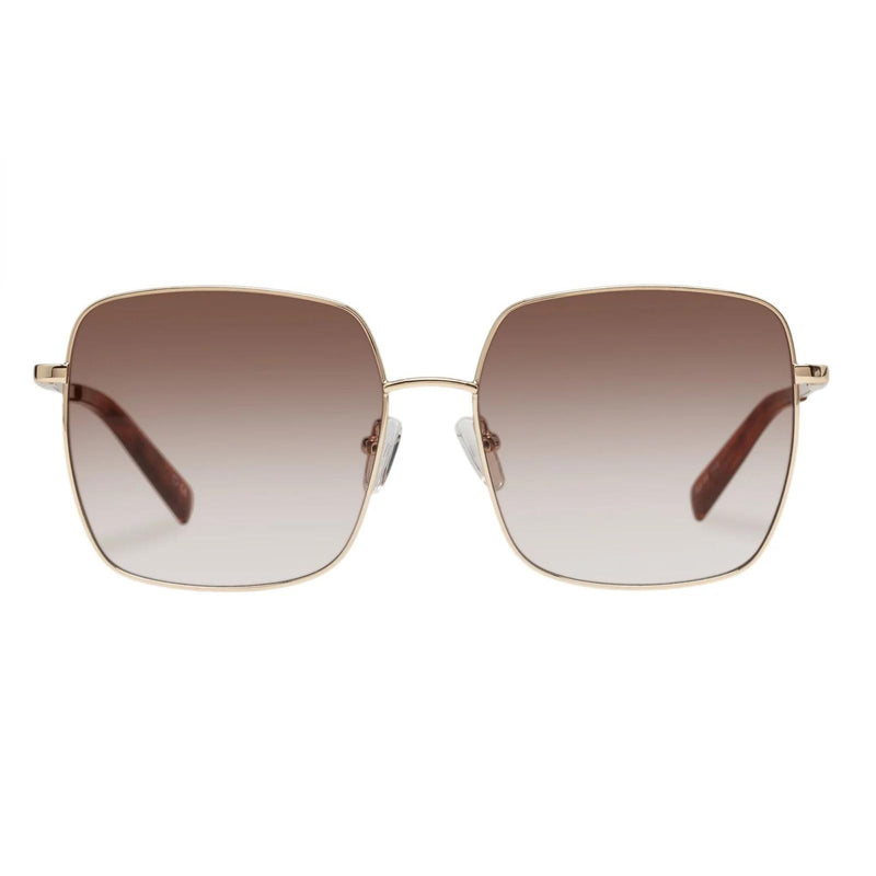 Le Specs Sunglasses - The Cherished Gold/Tan Grad