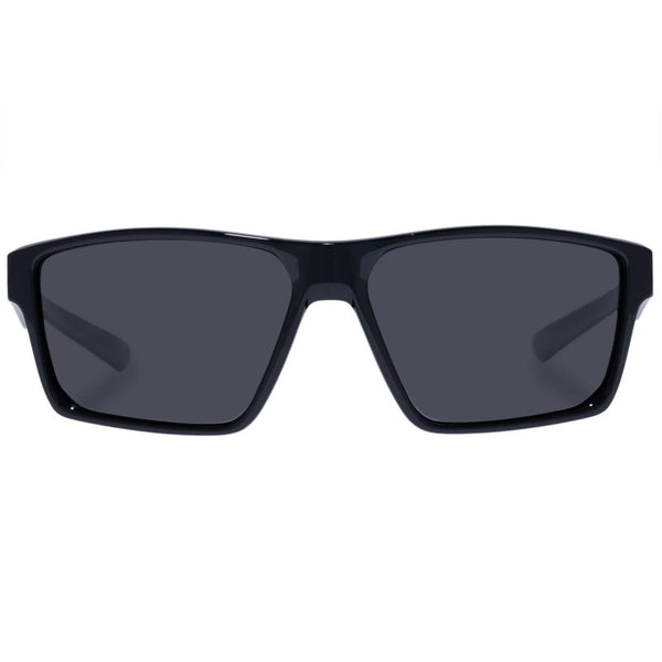 Le Specs Sunglasses - Dauntless Black Smoke Polarized